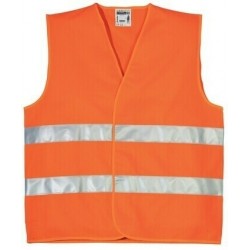 FLUO JÓL LÁTHATÓSÁGI MELLÉNY, 2 KERESZTCSÍK, NARANCS