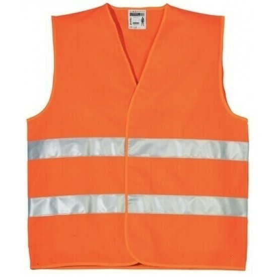 FLUO JÓL LÁTHATÓSÁGI MELLÉNY, 2 KERESZTCSÍK, NARANCS