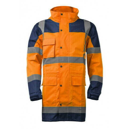 HYDRA HI-VIZ PE ESŐÖLTÖNY NARANCS/KÉK_3XL (ST)