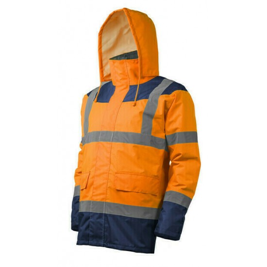 KETA JÓLLÁTHATÓSÁGI VÉDŐKABÁT NARANCS-KÉK SZÍN_5XL (ST)