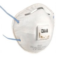 3M 8822 FFP2S RÉSZECSKESZŰRŐ SZELEPES FÉLÁLARC, 240 DB/KRT