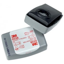 3M 6038 P3 SZŰRŐBETÉT, MÉRGEZŐ RÉSZECSKÉK+HF ELLEN