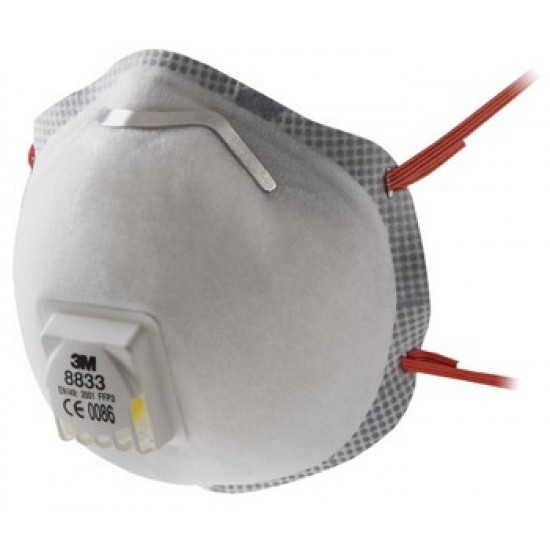 3M 8833B FFP3 RÉSZECSKESZŰRŐ FÉLÁLARC