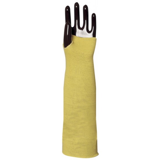 KÖTÖTT SÁRGA KEVLAR KARVÉDŐ, HŐ- ÉS VÁGÁSBIZTOS_46 CM