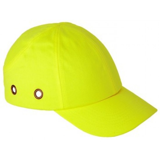 FEJVÉDŐS BASEBALL SAPKA HI-VIZ SÁRGA FEJVÉDŐS BASEBALL SAPKA HI-VIZ SÁRGA