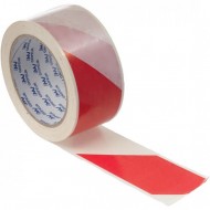 JELZŐSZALAG 7CM/200M PIROS/FEHÉR