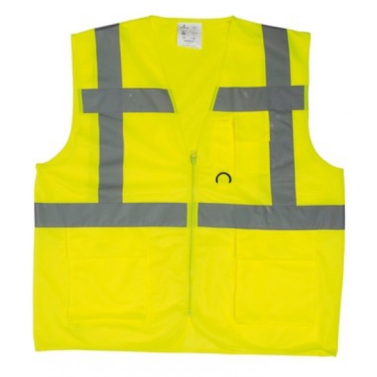 YARD TÖBBZSEBES FLUO MELLÉNY_SÁRGA_XXL (ST)